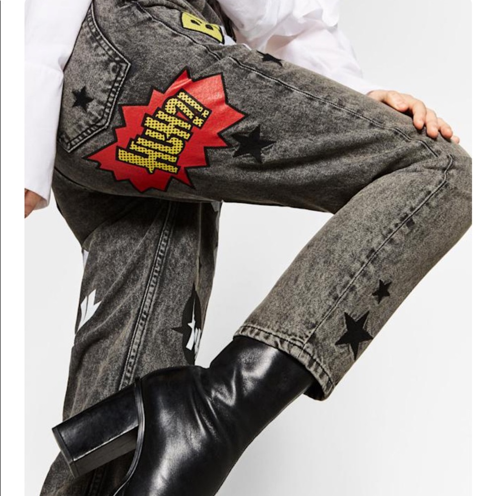 Zara Wonder Woman jeans